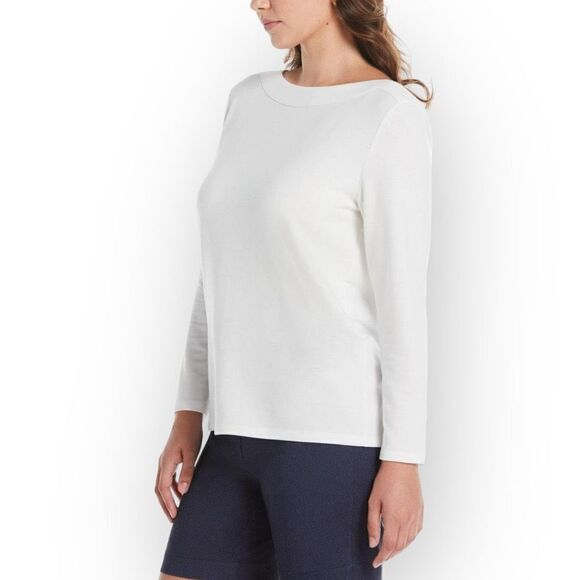 RAFAELLA Bell Sleeve Knit Top in Snow White Size XL NEW - Picture 5 of 12